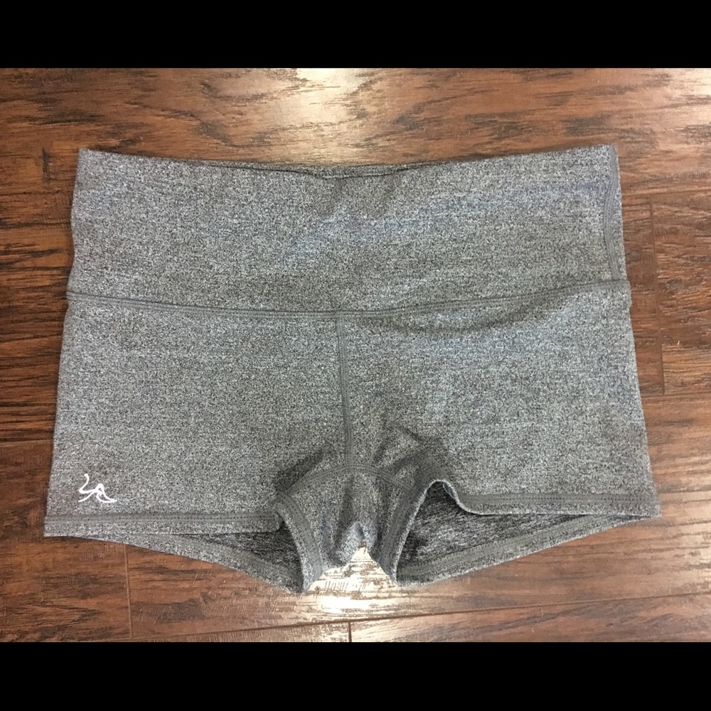 Gray booty shorts